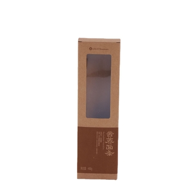 Mua In hộp mì giấy kraft màu nâu với bao bì cửa sổ Bespoke online manufacture