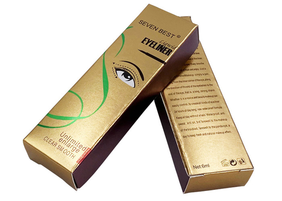 Mua Đặt hàng In hộp giấy bìa vàng sang trọng Bao bì lót mắt Bán buôn online manufacture