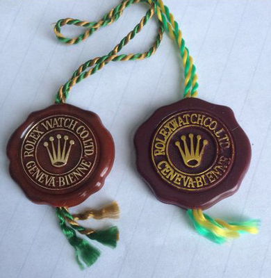 Custom Palstic Wax Jewelry Tags Watches Tags Perfume Tags Bottle Tags