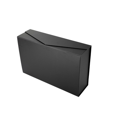 Custom Rigid Collapsible Gift Box Packaging Foldable Magnetic Box Flap Open Paperboard Box