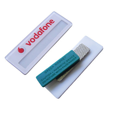 Mua Biểu tượng tên acrylic tùy chỉnh Biểu tượng tên nhân viên từ tính với cửa sổ giấy tên online manufacture