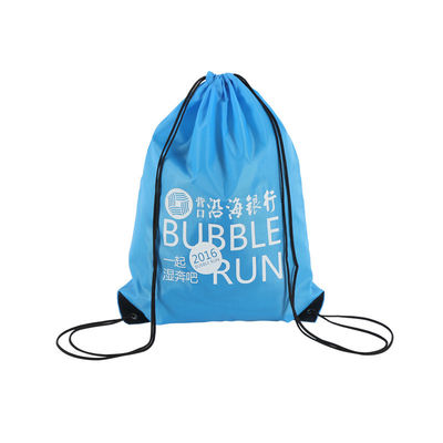 Recycled Non Woven Drawstring Bags Packaging Durable For Apparel / Gift / Craft