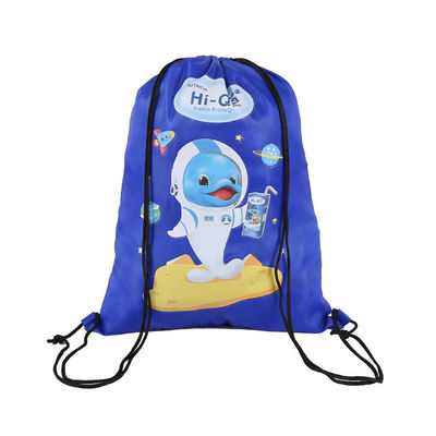 Recycled Non Woven Drawstring Bags Packaging Durable For Apparel / Gift / Craft