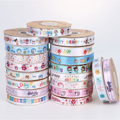 Mua Logo tùy chỉnh được in dải băng satin ️ Dải băng polyester cá nhân cho bao bì quà tặng online manufacture