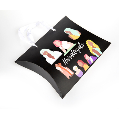 Mua Custom Printed Pillow Boxes with Handle – Luxury Packaging for Wigs, Hair Extensions & Accessories online manufacture