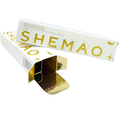 Mua Custom Luxury Paper Mascara Packaging Boxes with Gold Foil Stamping & Embossed Logo – Premium Paper Cosmetic Box Manufacturer sản xuất trực tuyến
