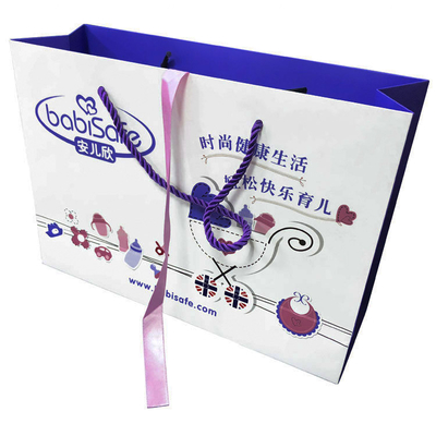 Mua Túi đựng giấy trắng sang trọng tùy chỉnh với các nhà sản xuất in tác phẩm nghệ thuật online manufacture