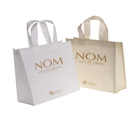 Non Woven Tote Bags Printing Promotional Non Woven Shopping Bags With Custom Logo