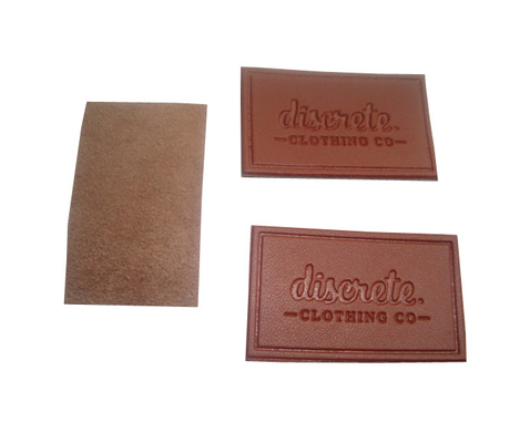 Mua Nhãn da tùy chỉnh chính hãng Bespoke Longlasting Die Cut Border Velcro Backing online manufacture