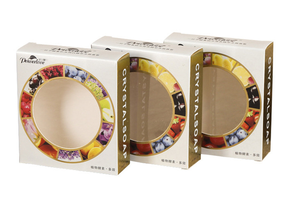 Mua Custom Fancy art Hộp xà phòng giấy Bao bì hộp cửa sổ với tác phẩm nghệ thuật in ấn online manufacture