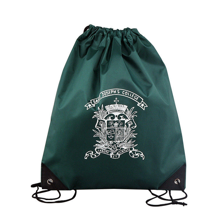 Recycled Non Woven Drawstring Bags Packaging Durable For Apparel / Gift / Craft