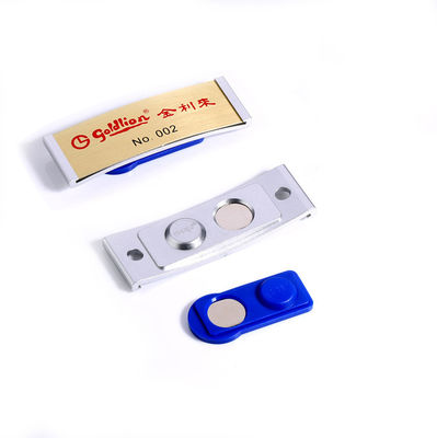 Đặt hàng nhân viên thẻ tên tái sử dụng với mặt sau từ tính Thẻ tên đồng phục cho các sự kiện