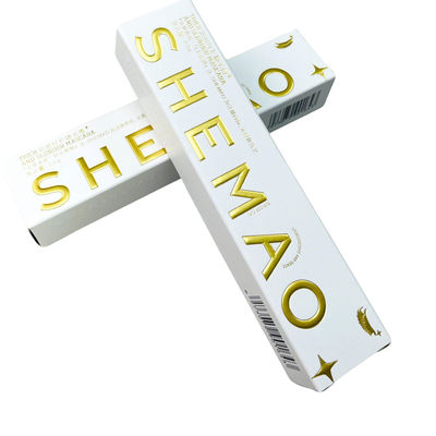 Giá tốt. Hộp đóng gói mặt nạ giấy sang trọng tùy chỉnh với tem giấy vàng & Logo thêu nổi Nhà sản xuất hộp mỹ phẩm giấy cao cấp trực tuyến